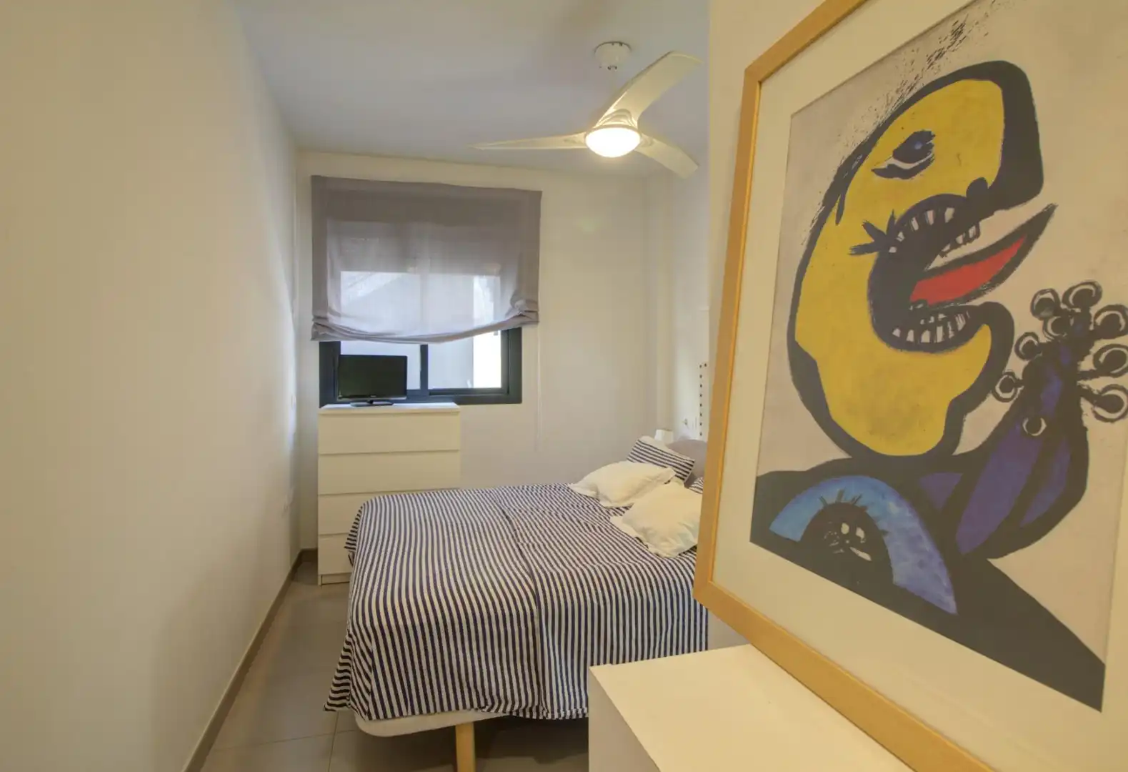 Schlafzimmer von Wohnungen zur Miete in Almenara mit Klimaanlage, Privatgarten und Terrasse