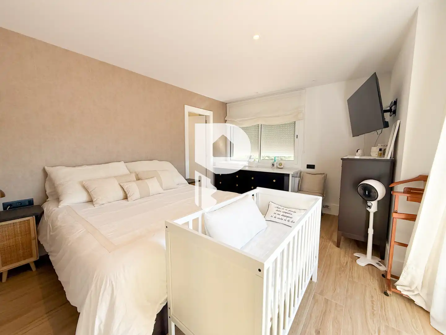 Habitación de Casa o chalet de alquiler en Vallirana con Aire acondicionado, Calefacción y Jardín privado