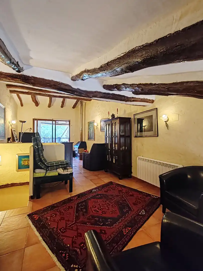 Living room of Country homes for sale in Penàguila  with Heating, Terrace and Storage room