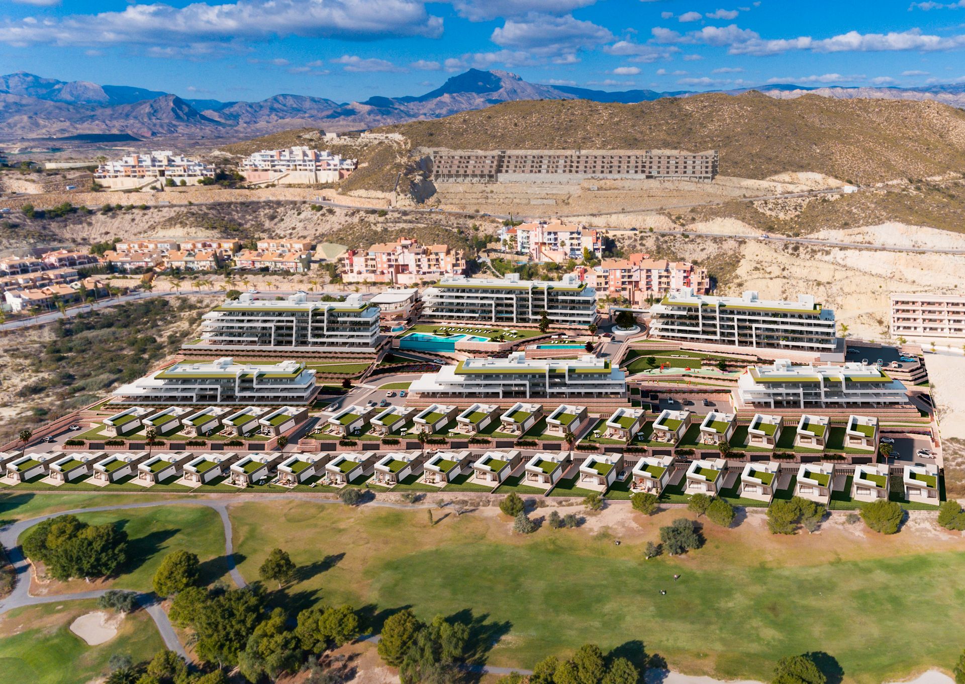 Vista exterior de Apartamento en venta en Mutxamel con Aire acondicionado y Piscina comunitaria