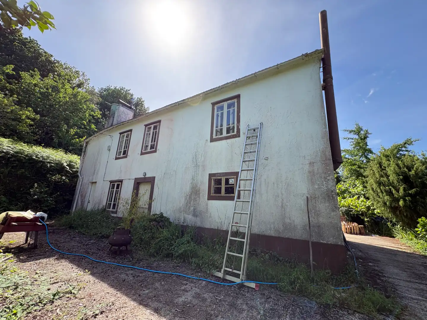 Vista exterior de Casa o chalet en venta en San Sadurniño con Jardín privado, Trastero y Amueblado