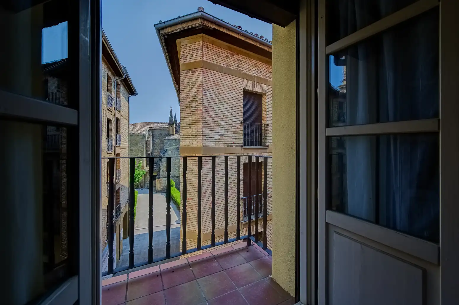 Terraza de Ático en venta en  Pamplona / Iruña con Calefacción, Parquet y Balcón
