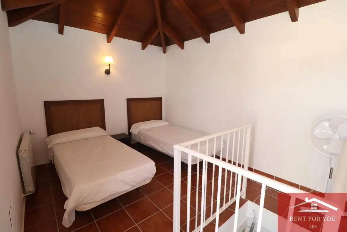 Schlafzimmer von Haus oder Chalet zur Miete in Coín mit Klimaanlage, Heizung und Privatgarten