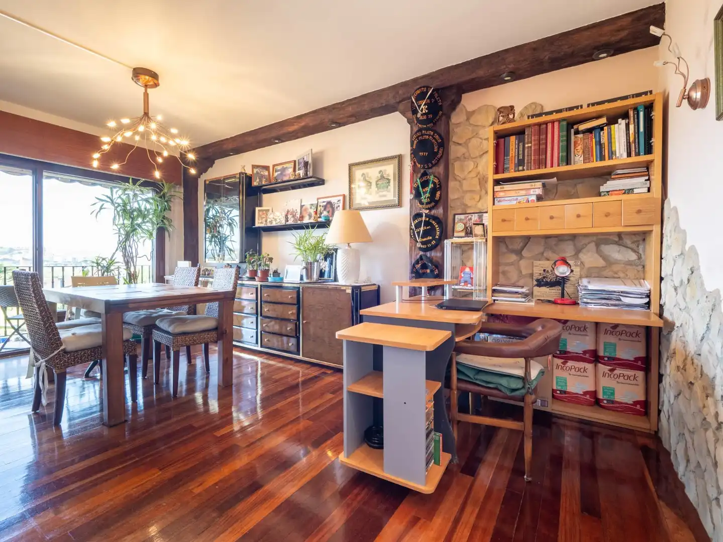Comedor de Piso en venta en Donostia - San Sebastián  con Calefacción, Terraza y Trastero