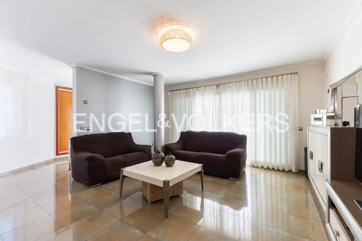 Living room of Houses for sale in Villanueva de Castellón  with Air Conditioner, Heating and Terrace