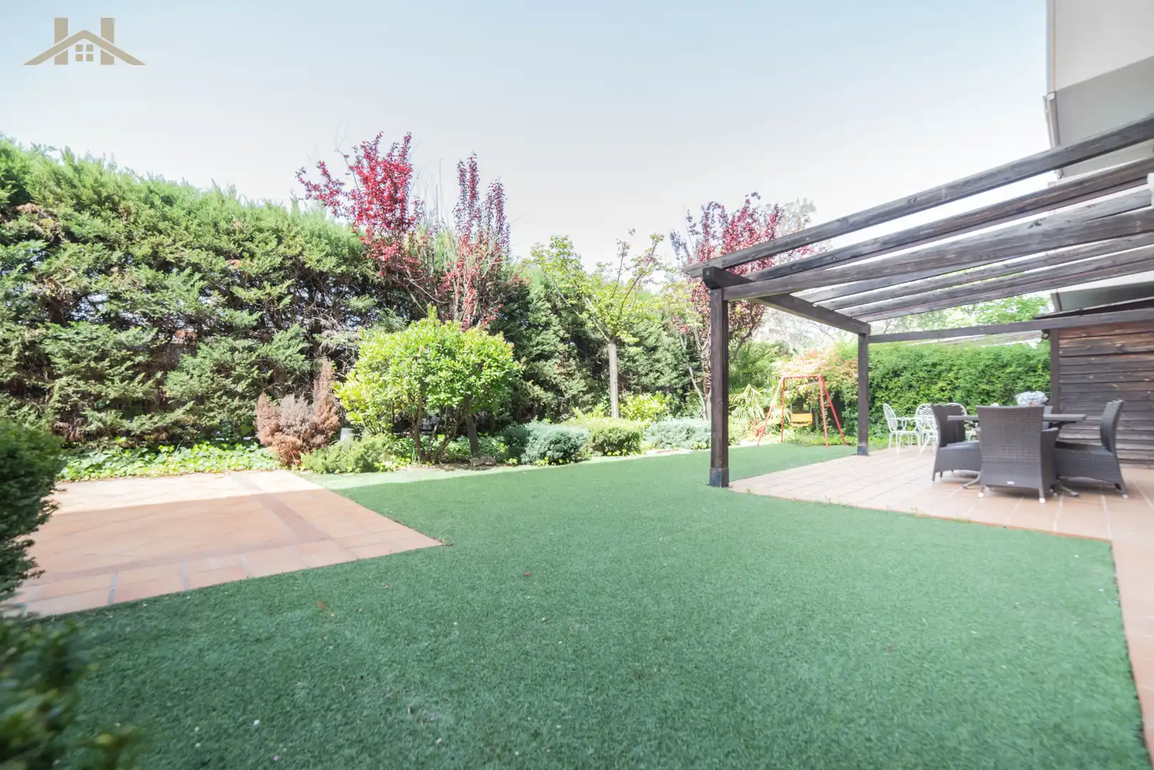 Terraza de Piso en venta en Pozuelo de Alarcón con Aire acondicionado, Calefacción y Jardín privado