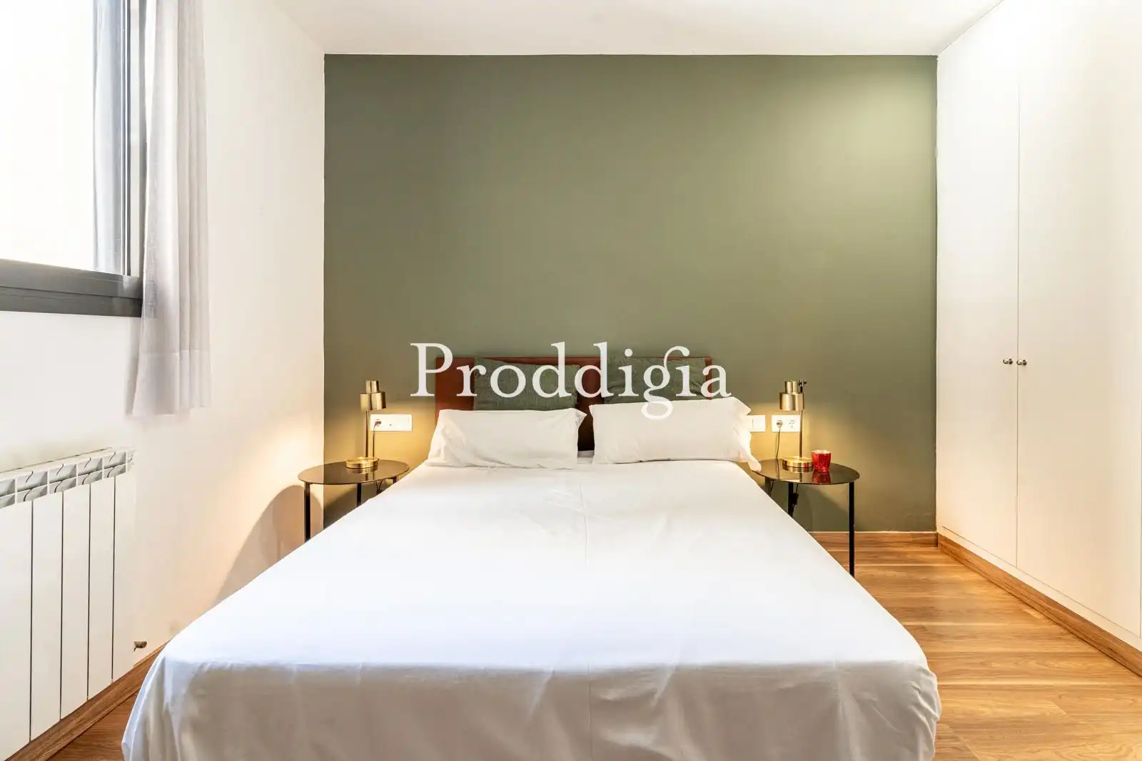 Bedroom of Flat for rent in Barcelona  with Air Conditioner and Furnished