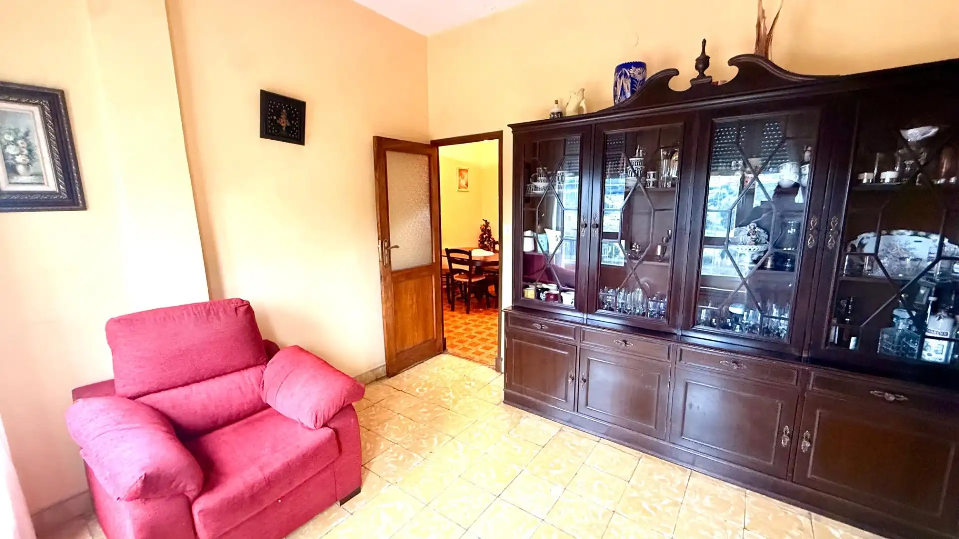 Sala d'estar de Casa o xalet en venda en Ourense Capital  amb Aire condicionat, Calefacció i Moblat