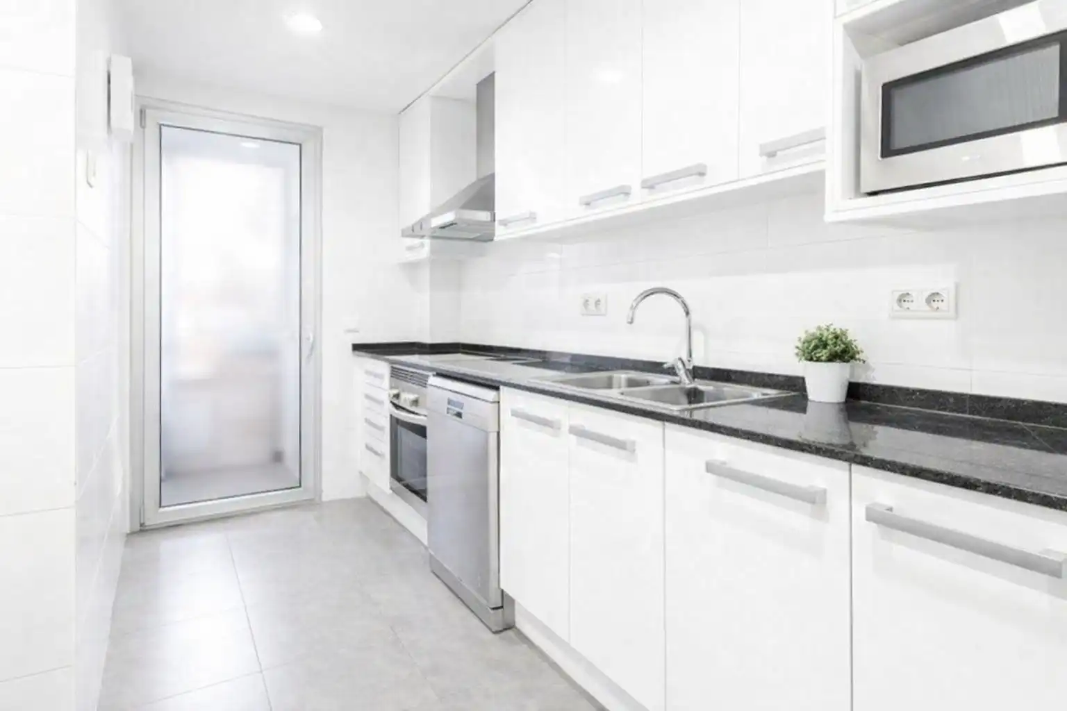 Cocina de Piso en venta en Montgat con Calefacción, Parquet y Terraza
