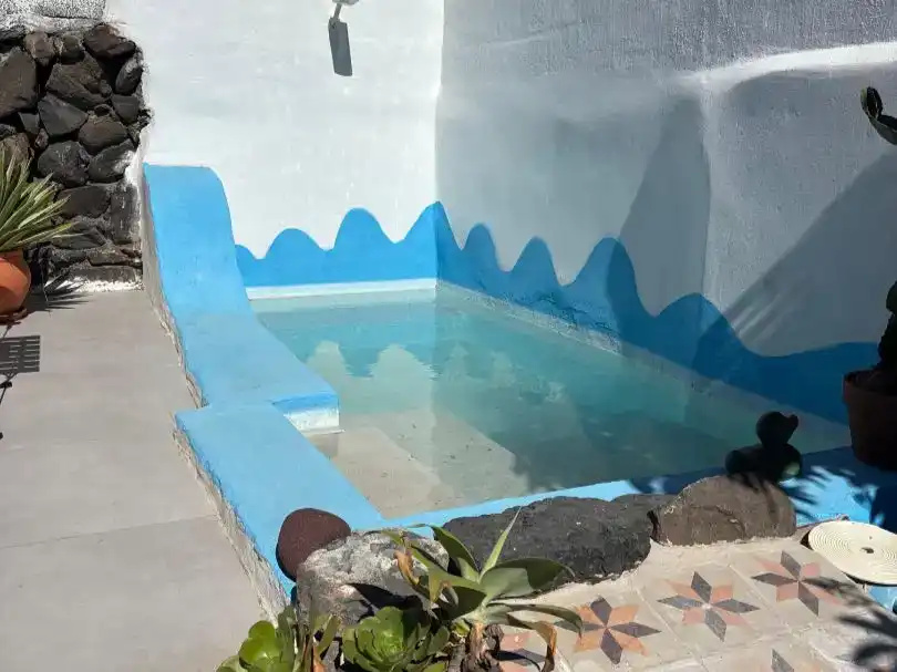 Piscina de Casa adosada en venda en Los Silos amb Jardí privat, Parquet i Piscina