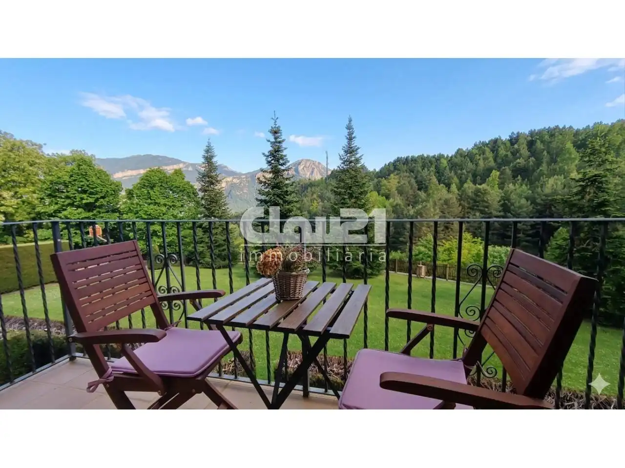 Garden of Apartments for sale in Cercs  with Furnished and Balcony