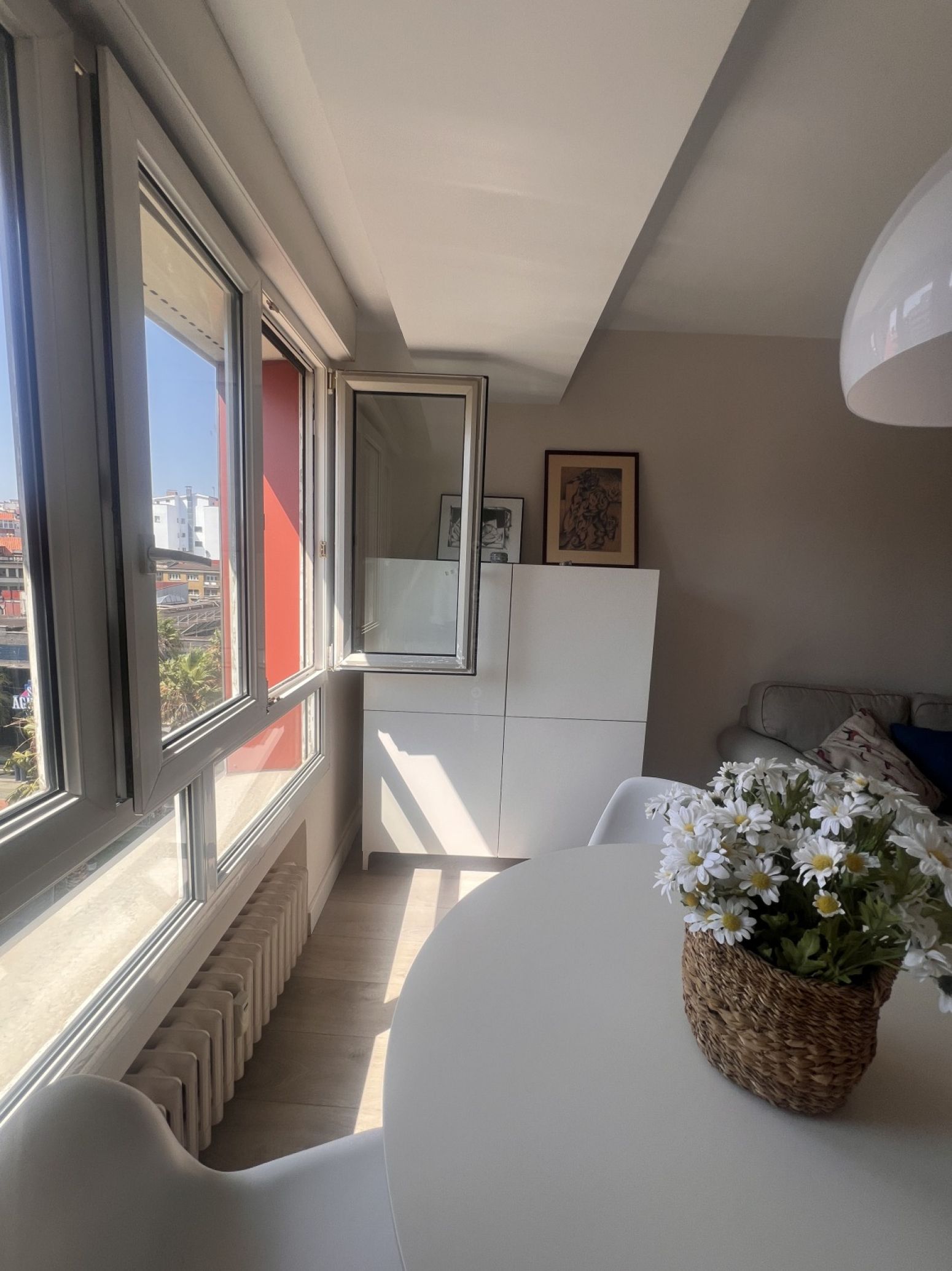 Balcony of Flat for sale in Gijón   with Heating