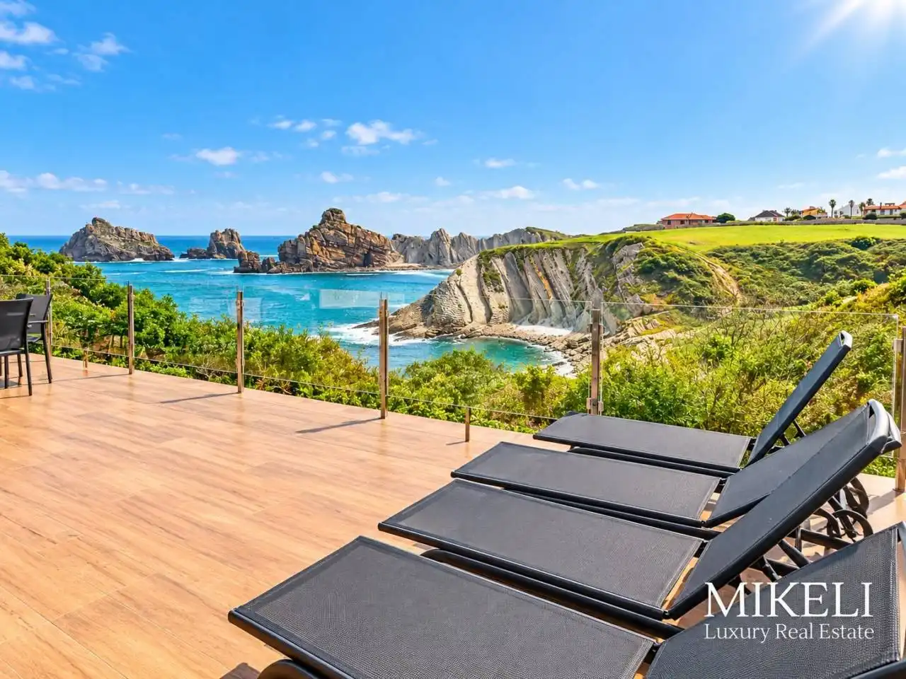 Terraza de Casa o chalet de alquiler en Liencres