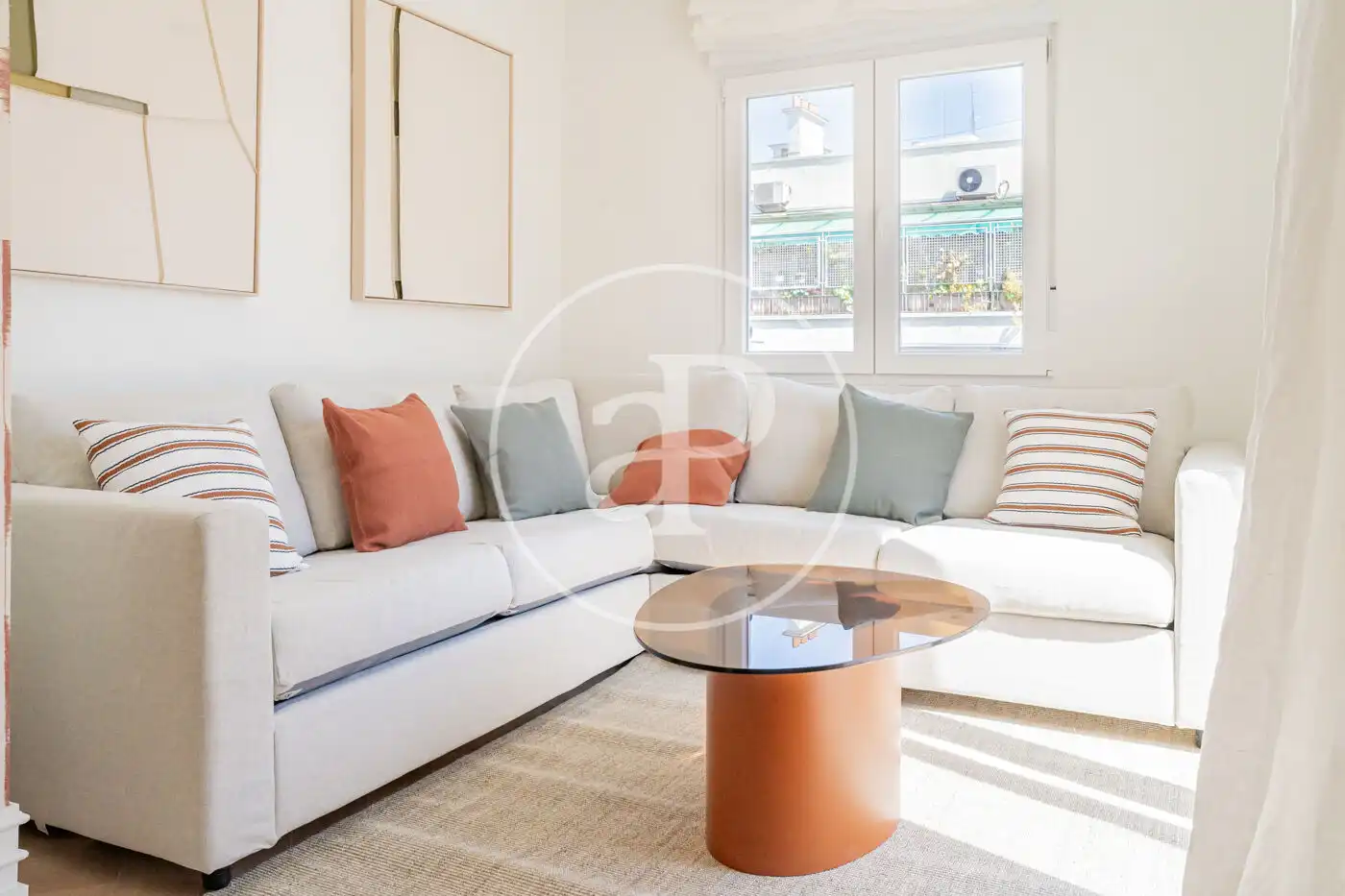 Living room of Attic for sale in Madrid  with Air Conditioner, Heating and Terrace