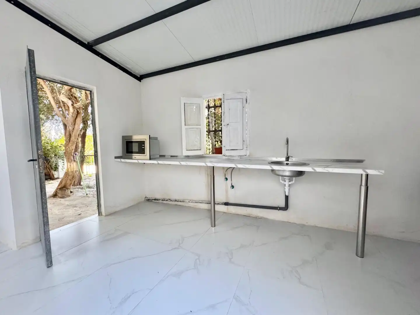 Küche von Country house zum Verkauf in Orihuela mit Heizung, Privatgarten und Abstellraum