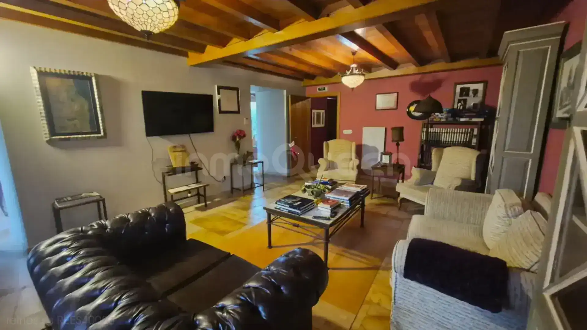 Sala de estar de Casa o chalet en venta en Mondoñedo con Aire acondicionado, Jardín privado y Terraza