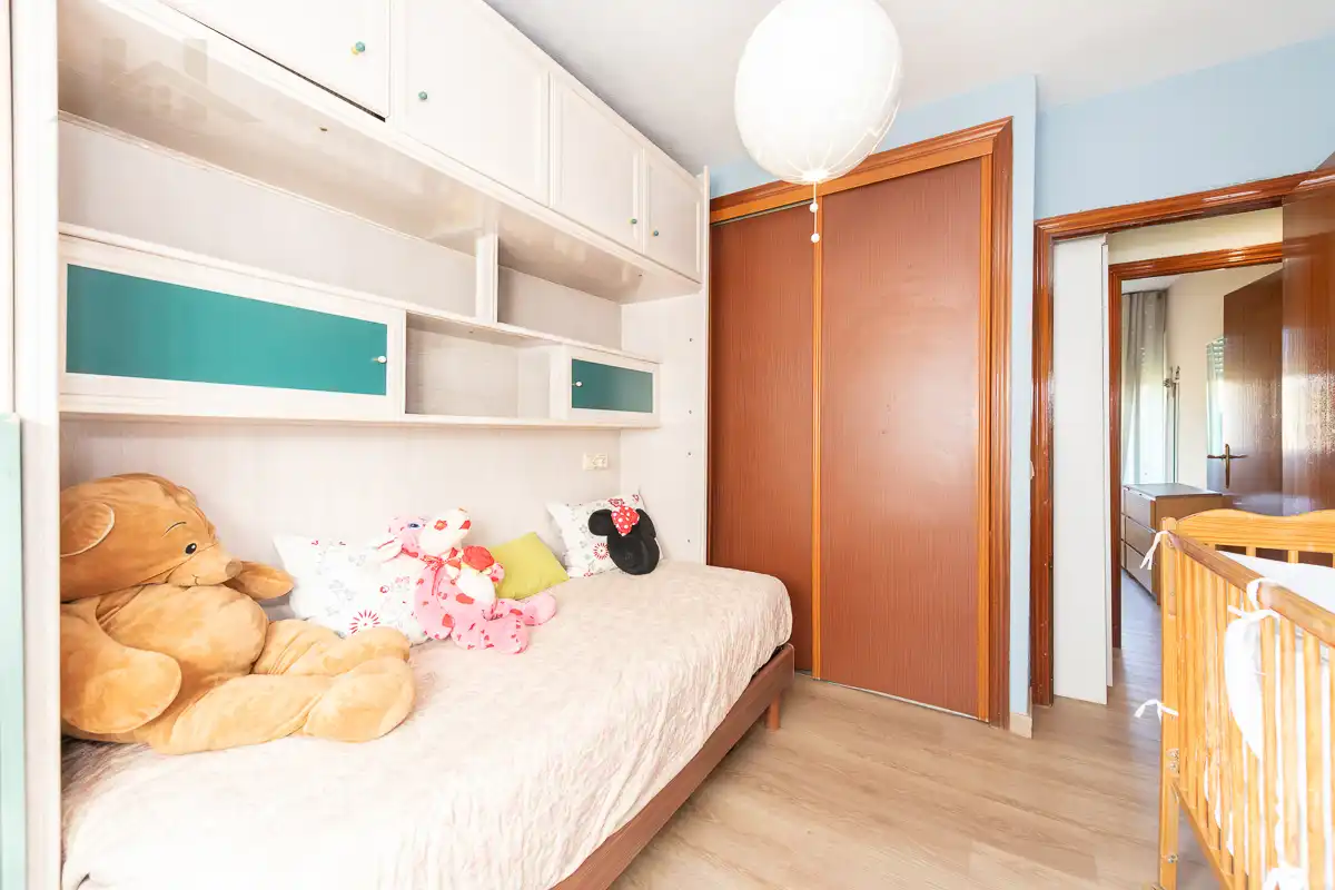 Bedroom of Flat for sale in Madrid  with Terrace