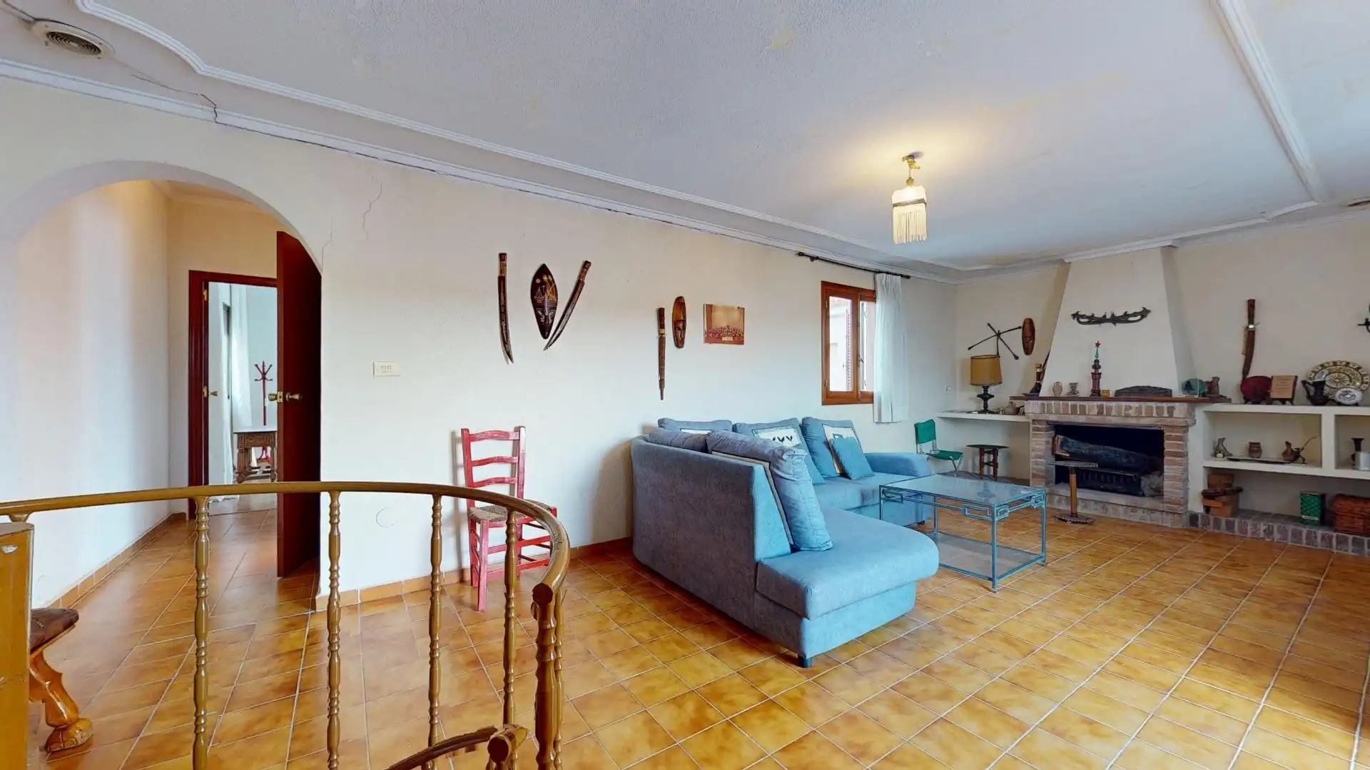 Sala de estar de Casa o chalet en venta en Pilar de la Horadada con Jardín privado