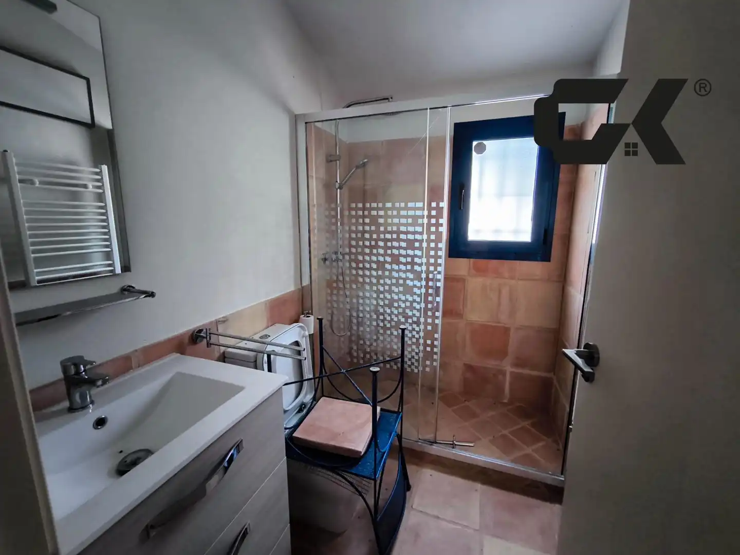 Bany de Finca rústica en venda en Mazarrón amb Terrassa, Piscina i Moblat