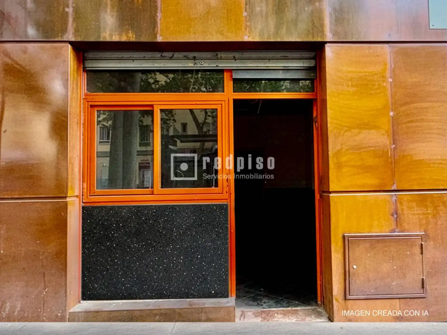 Exterior view of Commercial properties for rent in Madrid