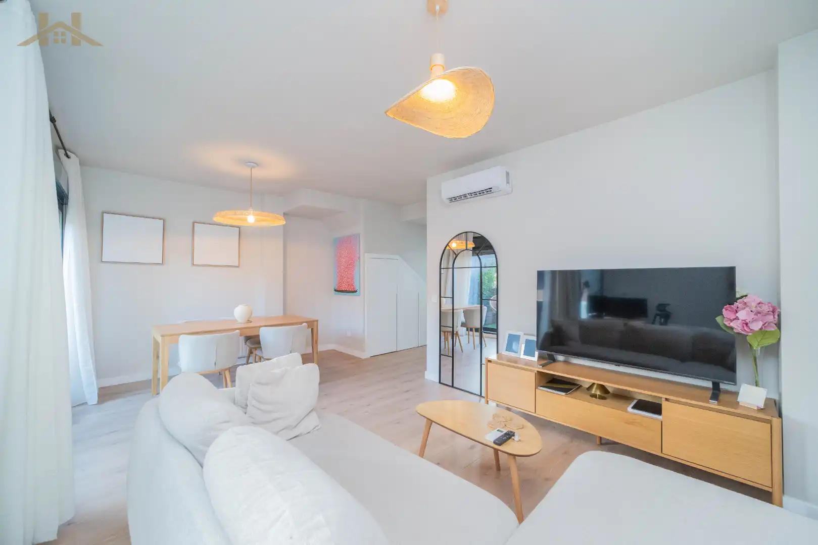 Sala de estar de Piso en venta en Boadilla del Monte con Aire acondicionado, Calefacción y Trastero