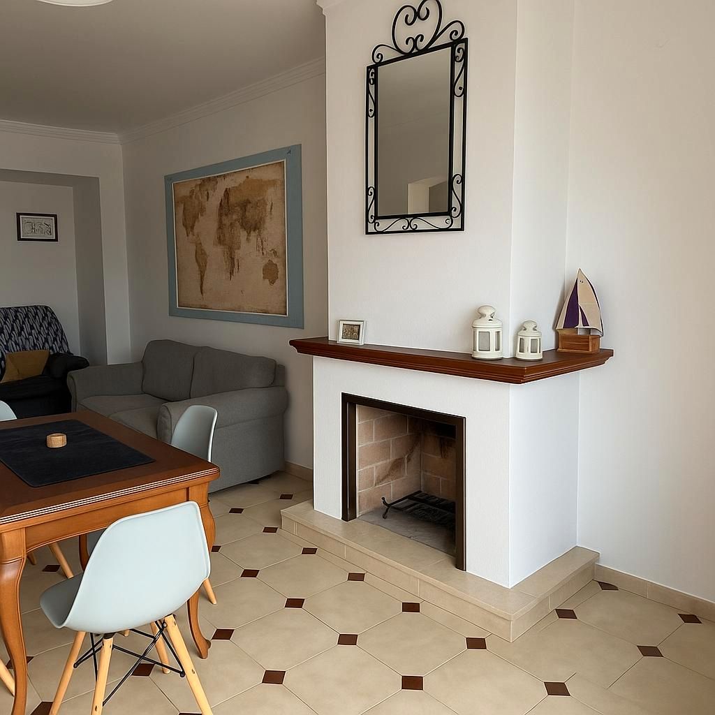 Sala de estar de Casa adosada en venta en Montuïri con Aire acondicionado, Terraza y Trastero