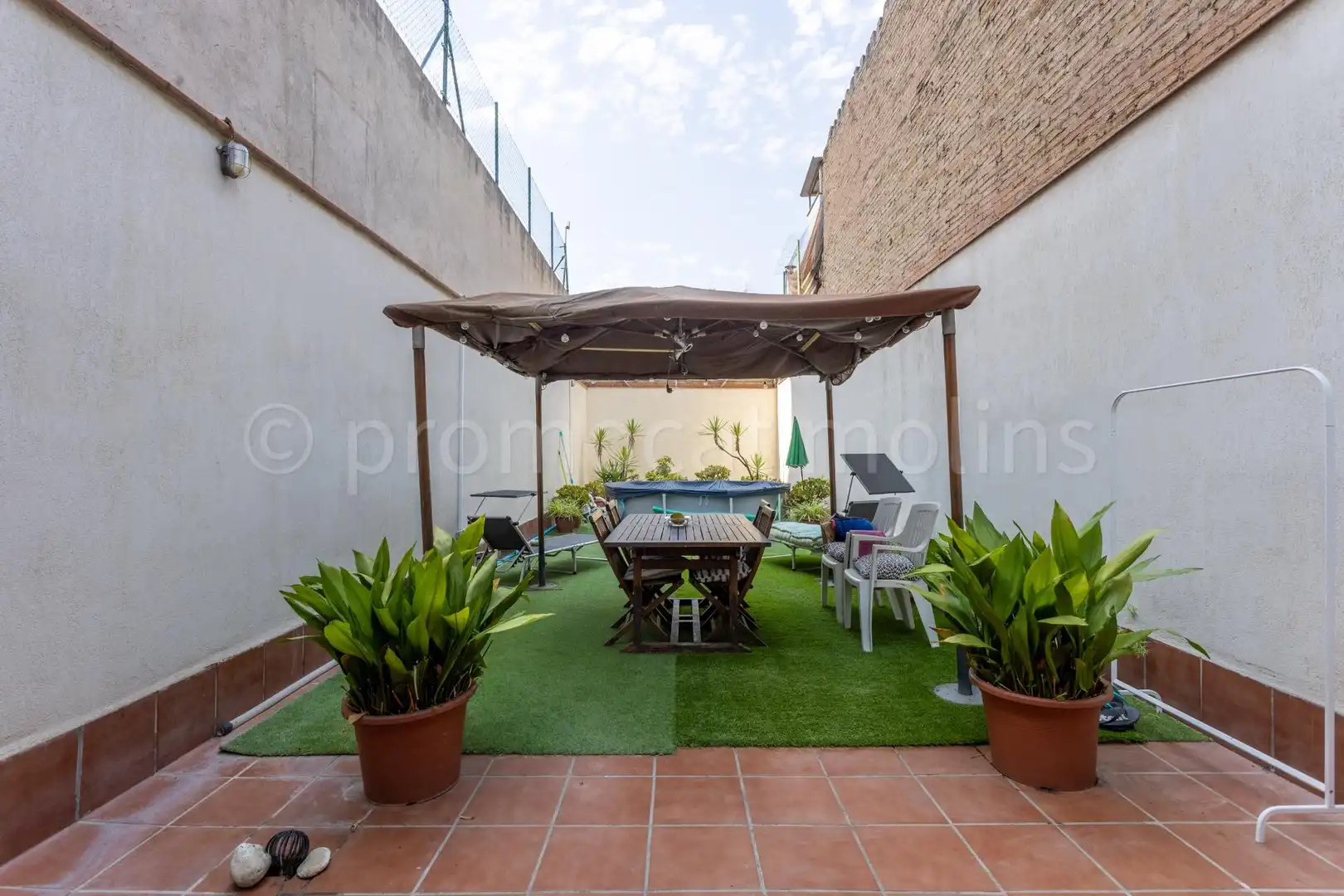 Terraza de Casa o chalet en venta en Molins de Rei con Aire acondicionado, Calefacción y Jardín privado