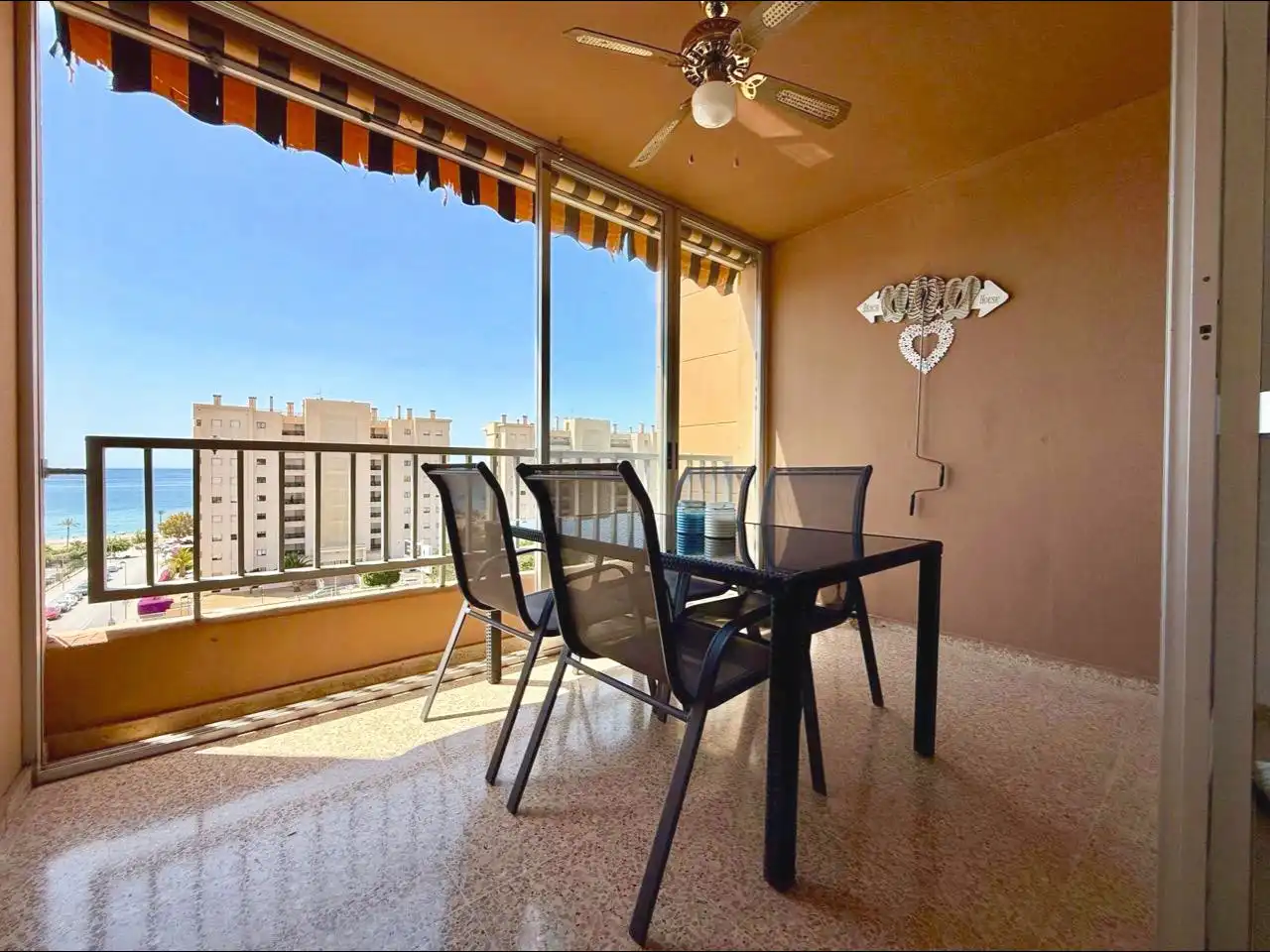 Terrassa de Apartament en venda en Villajoyosa / La Vila Joiosa amb Jardí privat, Terrassa i Balcó