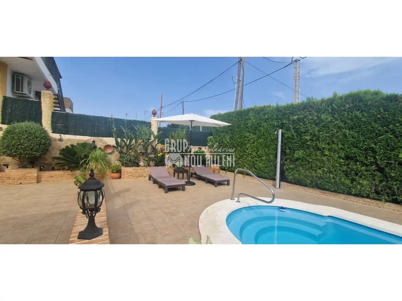 Garden of Houses for sale in Picassent  with Air Conditioner, Private garden and Terrace