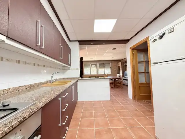 Cuina de Finca rústica en venda en Cabanes amb Jardí privat, Terrassa i Piscina