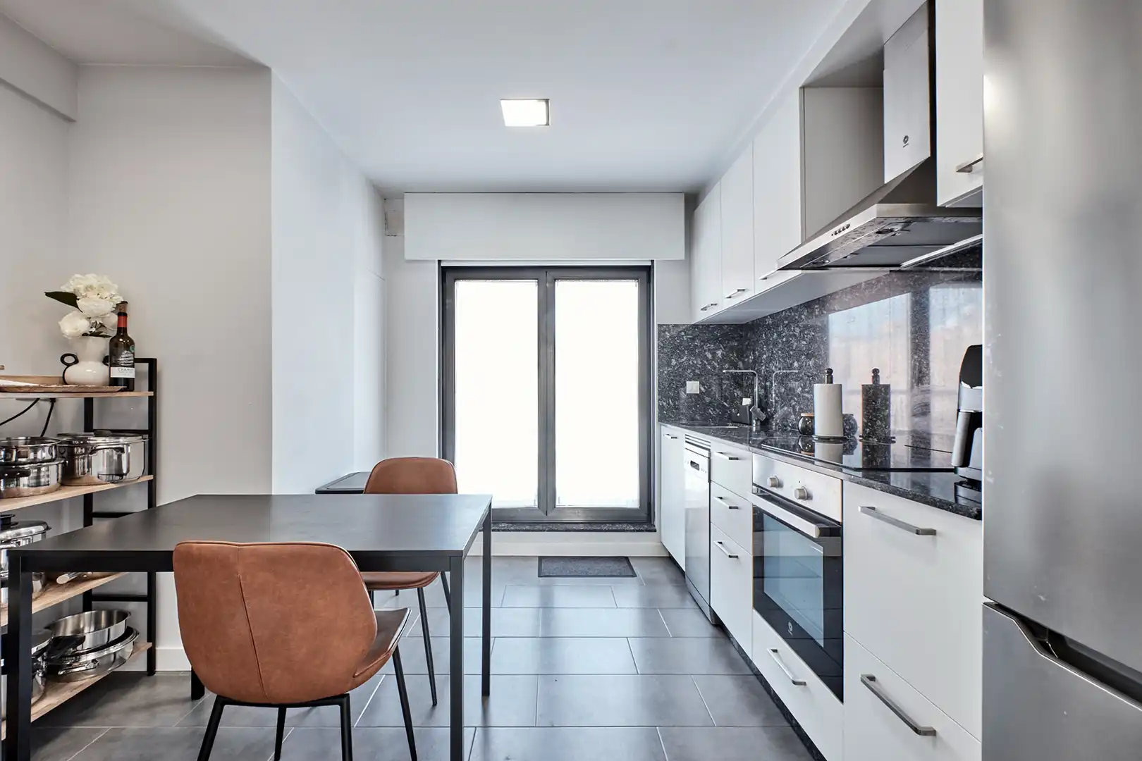 Cocina de Ático en venta en A Coruña Capital  con Calefacción, Parquet y Terraza