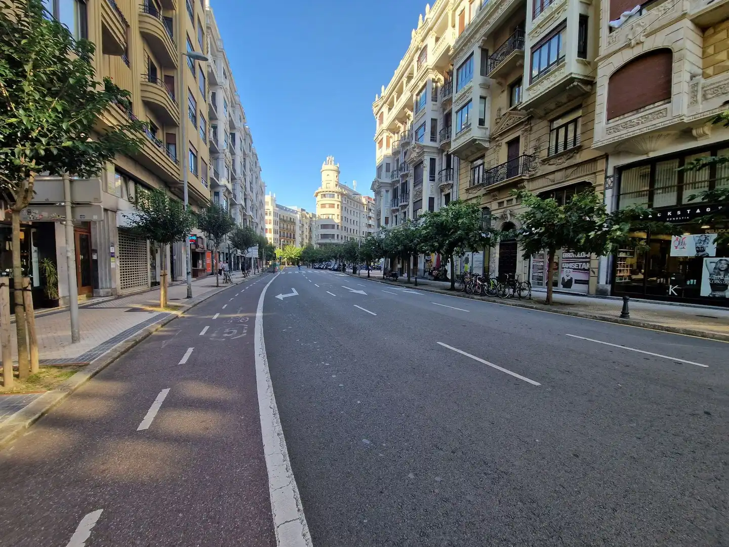 Vista exterior de Pis de lloguer en Donostia - San Sebastián 