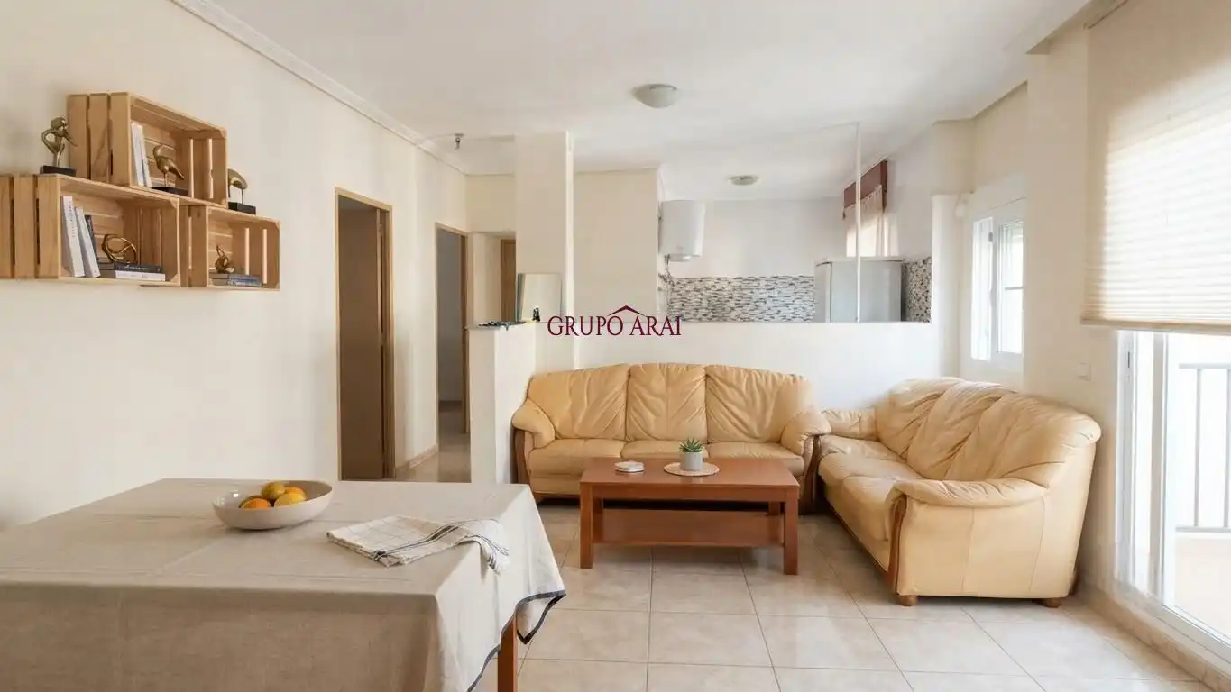 Sala de estar de Piso en venta en Alicante / Alacant con Balcón