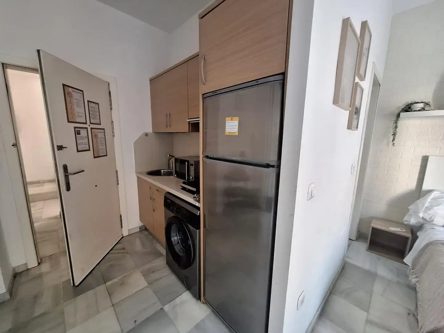 Kitchen of Study for sale in Málaga  with Air Conditioner, Furnished and Balcony