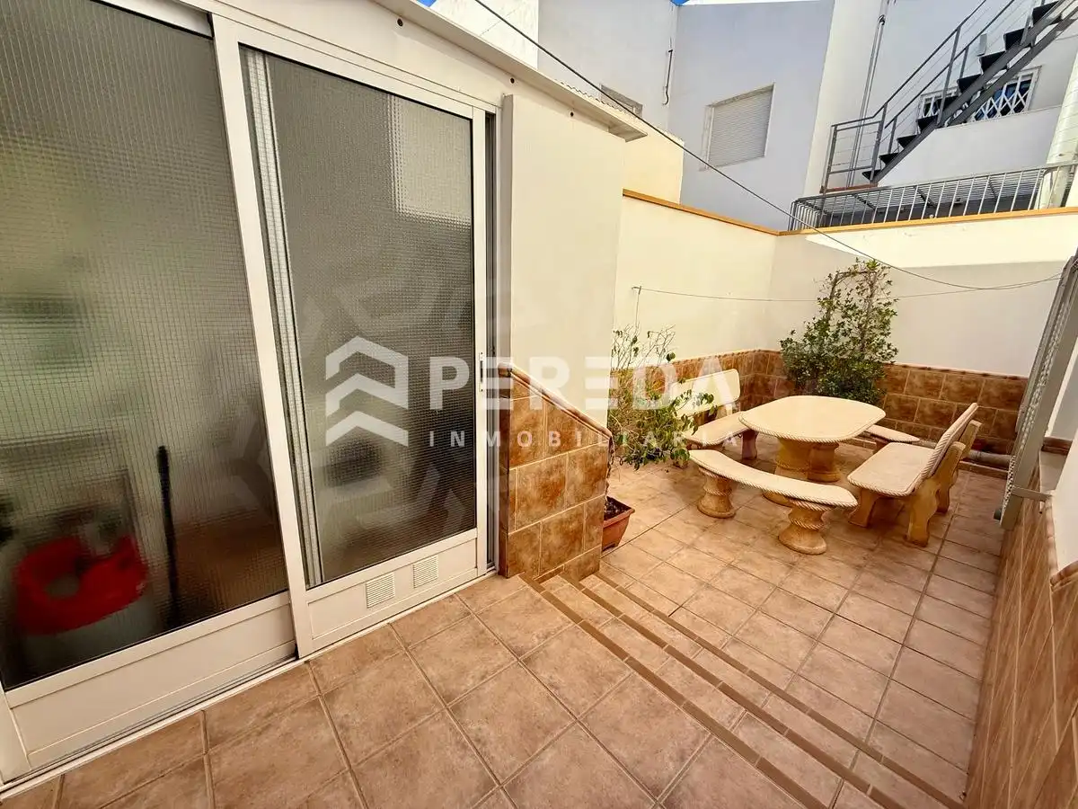 Terrassa de Casa o xalet en venda en La Mojonera amb Jardí privat, Terrassa i Moblat