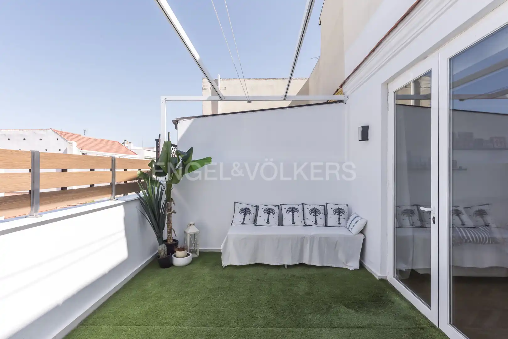 Terraza de Ático de alquiler en Madrid con Aire acondicionado, Calefacción y Terraza