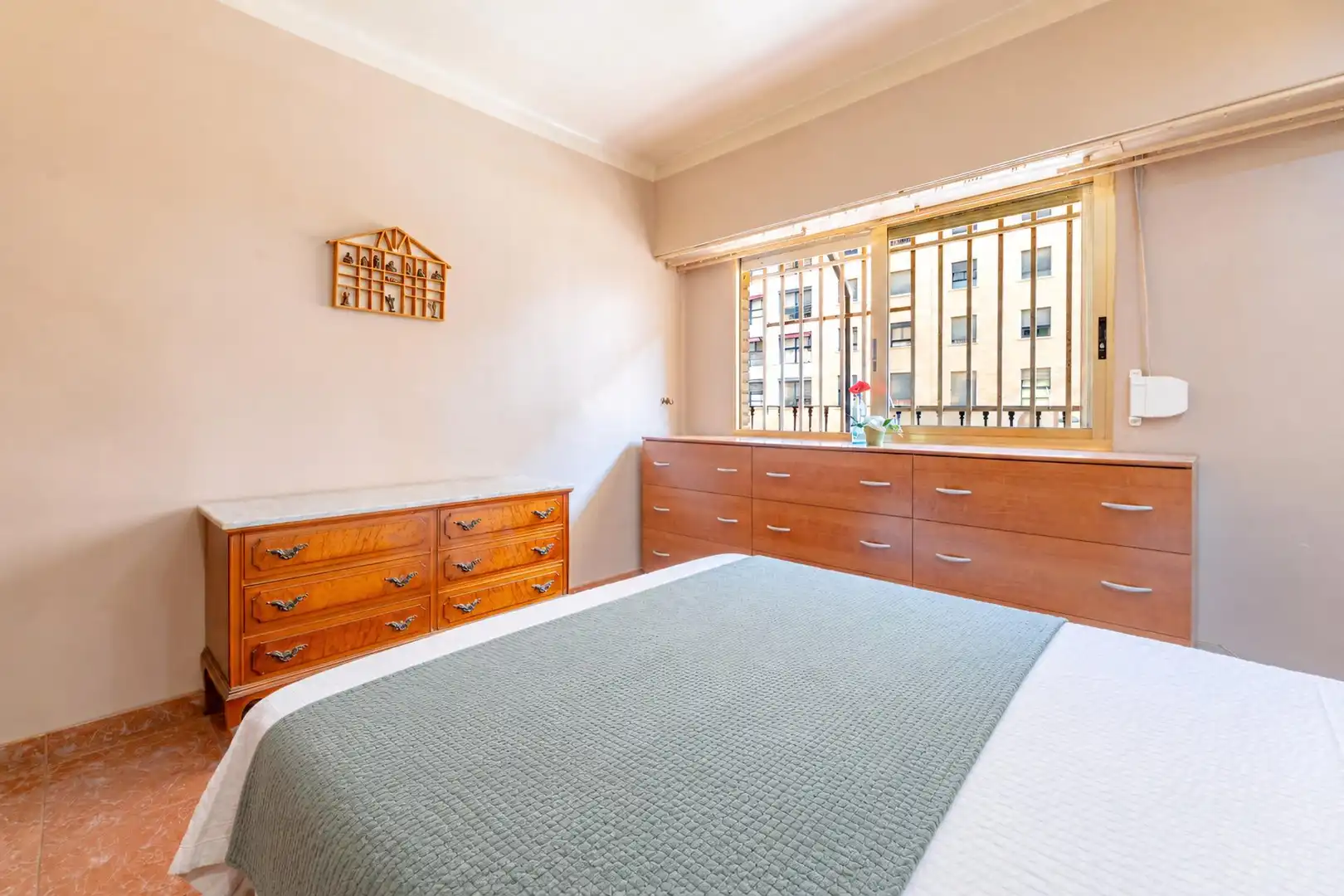 Bedroom of Flat for sale in Quatre Carreres