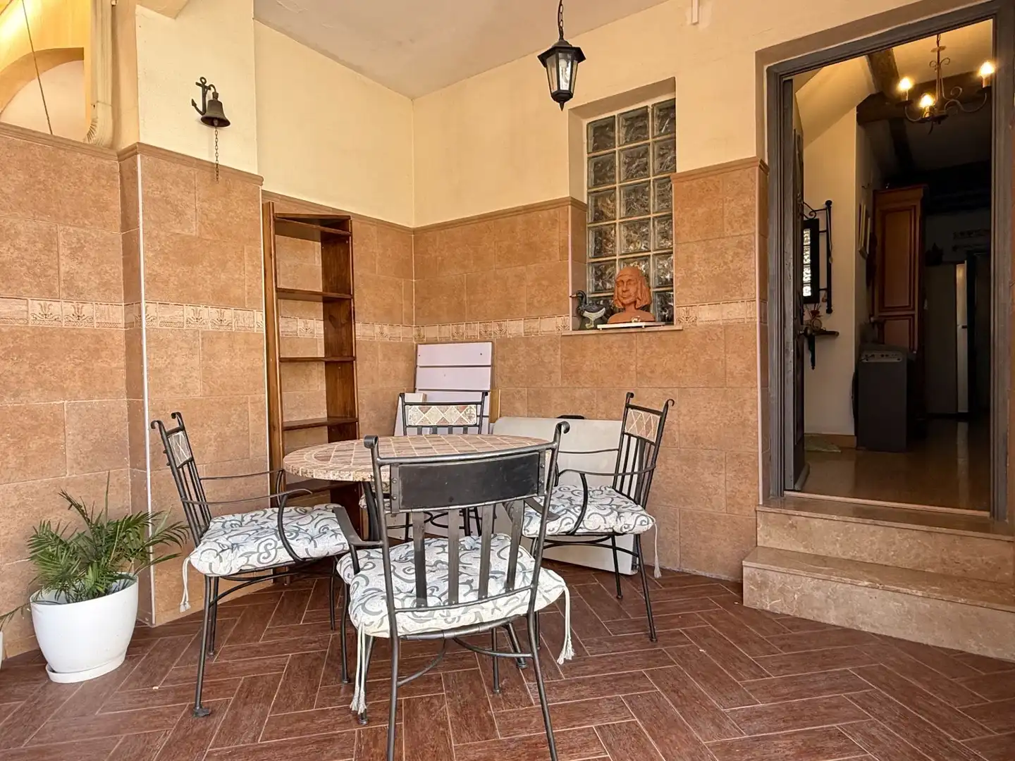 Terraza de Casa adosada en venta en Aljaraque con Aire acondicionado, Terraza y Piscina comunitaria