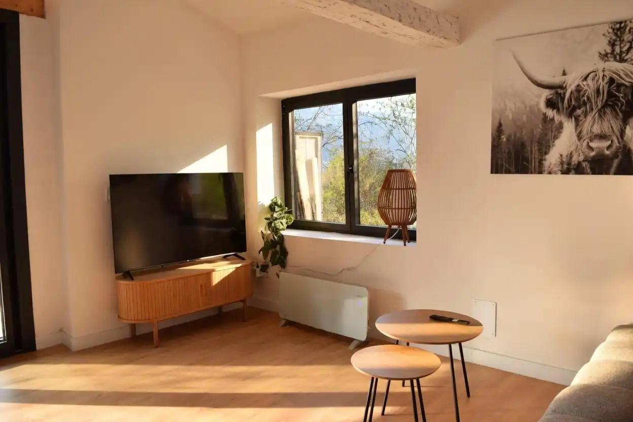Living room of Houses for sale in Parres  with Heating and Furnished