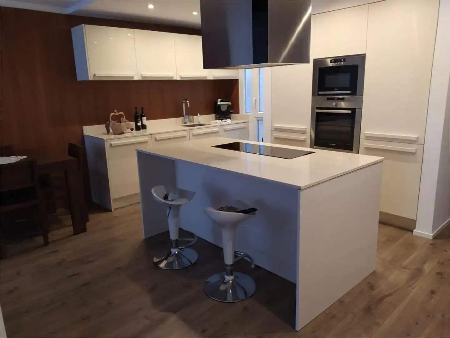 Cocina de Piso de alquiler en Donostia - San Sebastián  con Aire acondicionado, Amueblado y Balcón