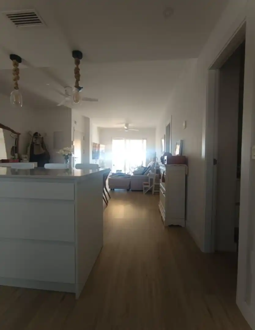 Sala d'estar de Apartament en venda en Cartagena amb Aire condicionat, Parquet i Moblat