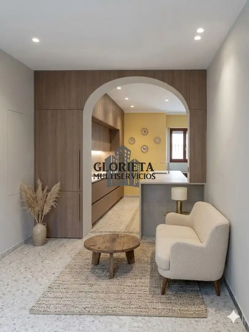 Küche von Wohnung zum Verkauf in Gondomar mit Heizung, Terrasse und Abstellraum