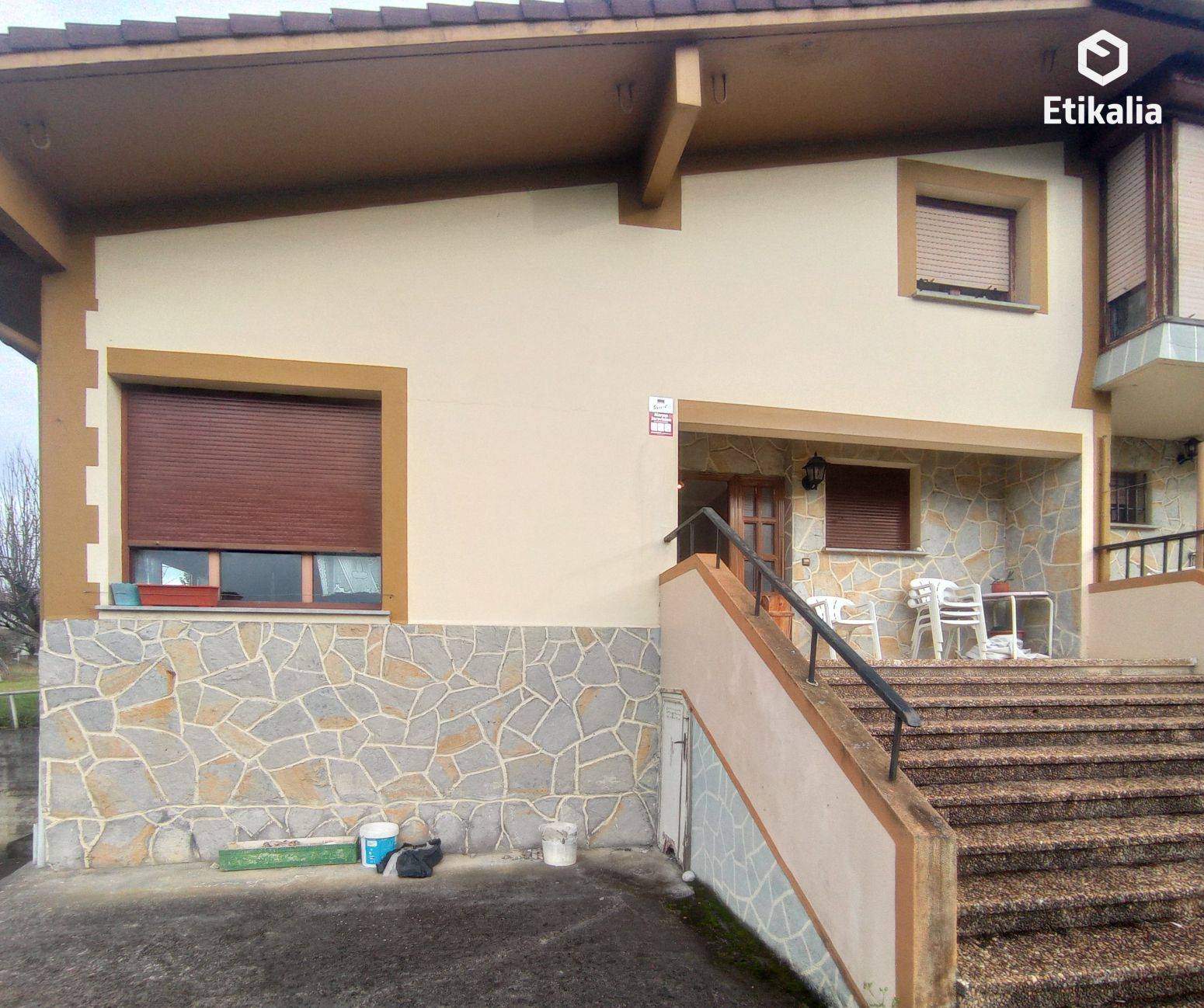 Exterior view of House or chalet to rent in Larrabetzu  with Furnished