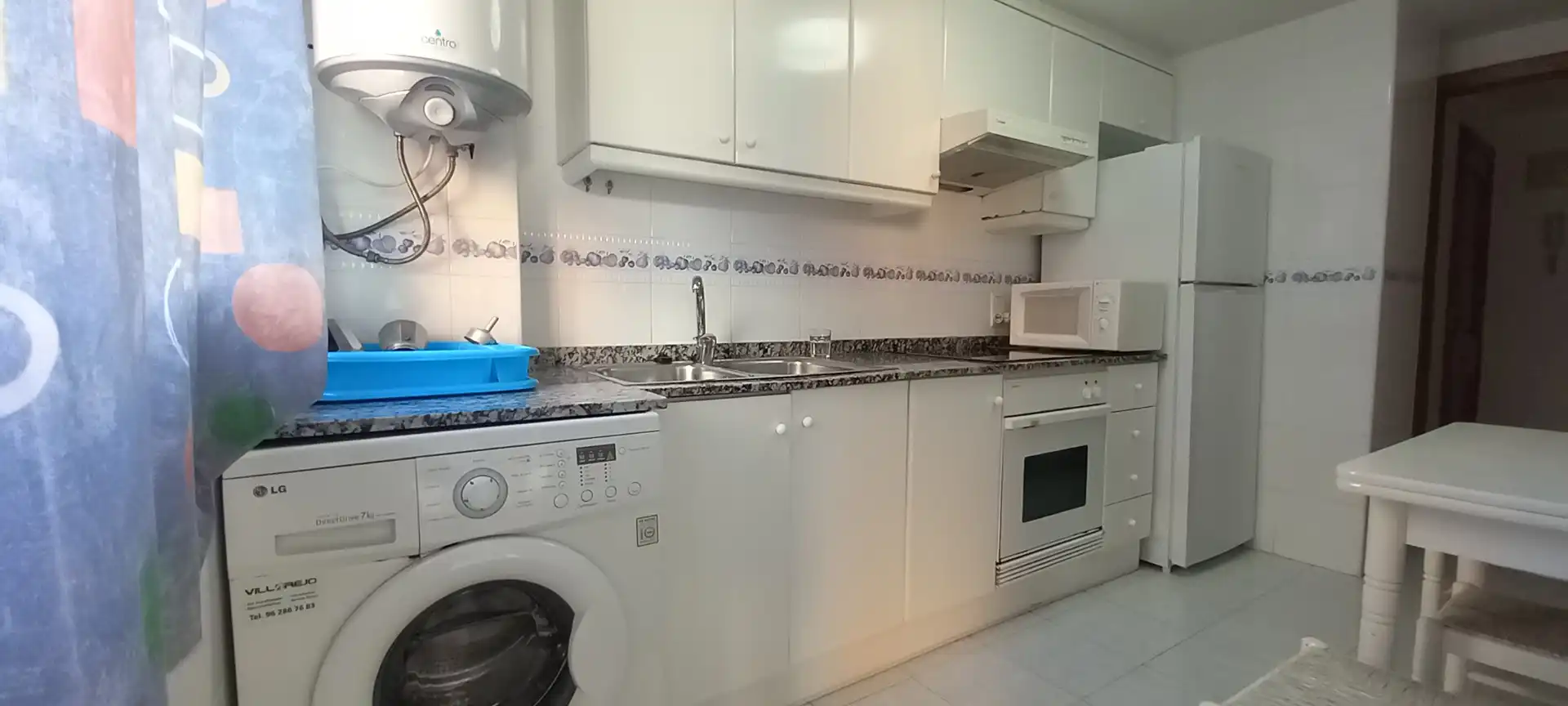 Cocina de Apartamento de alquiler en Gandia con Terraza, Amueblado y Horno