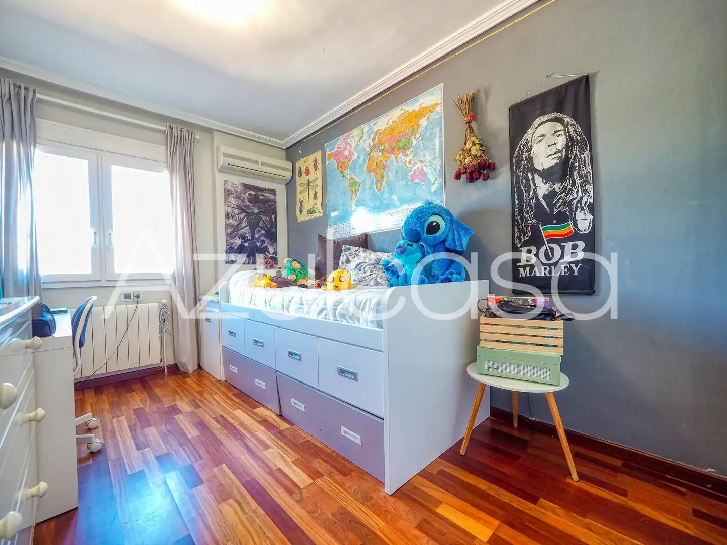 Bedroom of Houses for sale in Mutxamel  with Air Conditioner, Heating and Terrace