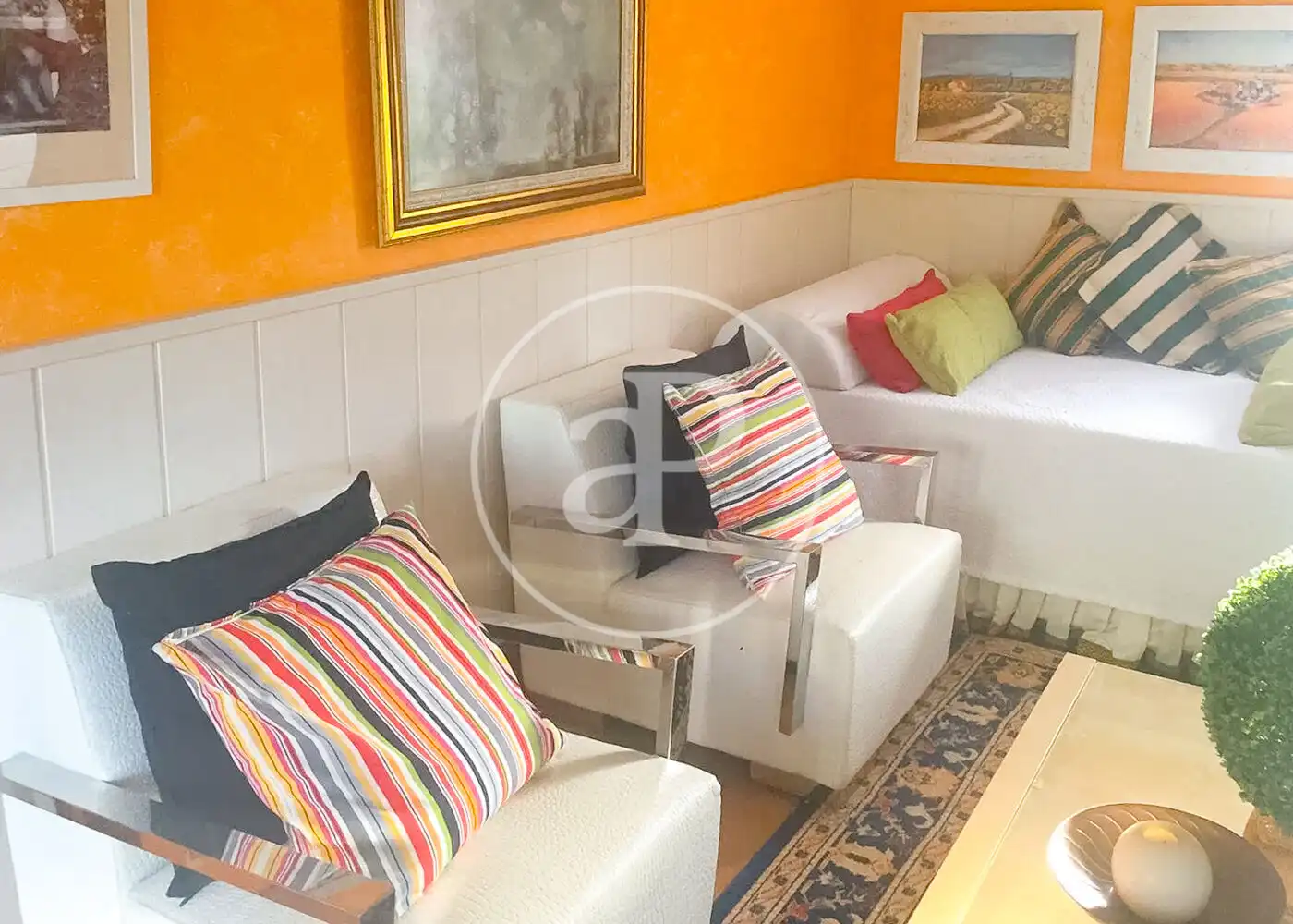 Living room of Houses for sale in Valdeolmos-Alalpardo, Madrid