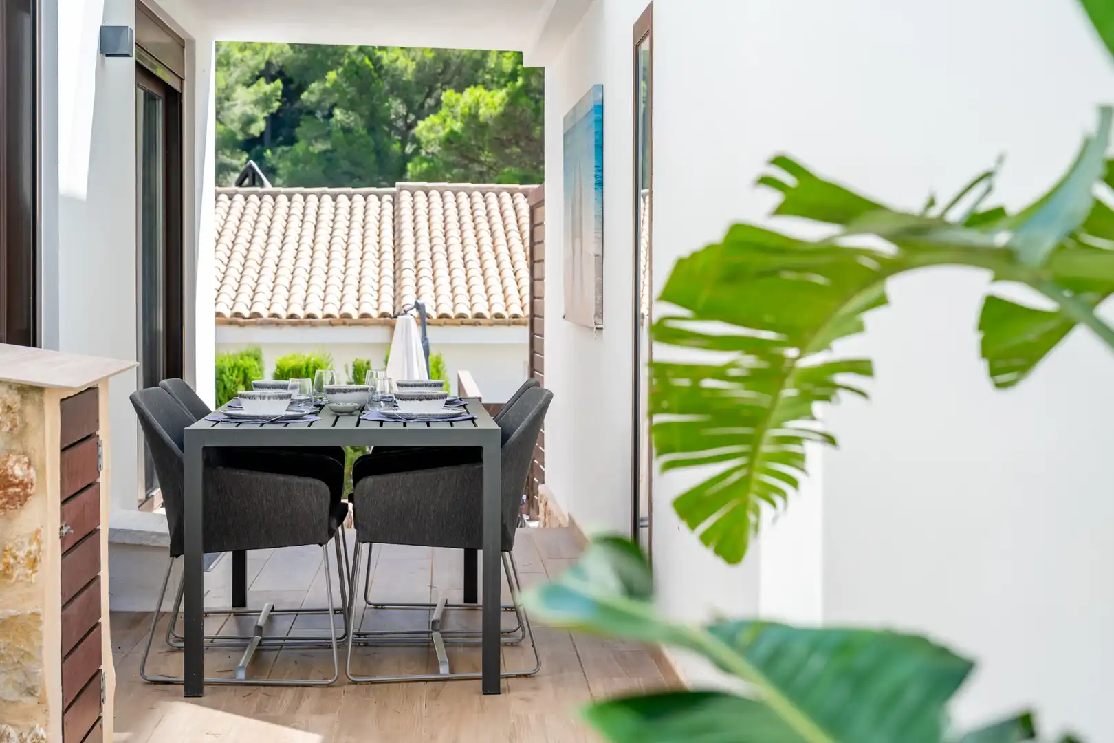 Terrace of Detached homes for sale in Pollença  with Air Conditioner, Private garden and Terrace