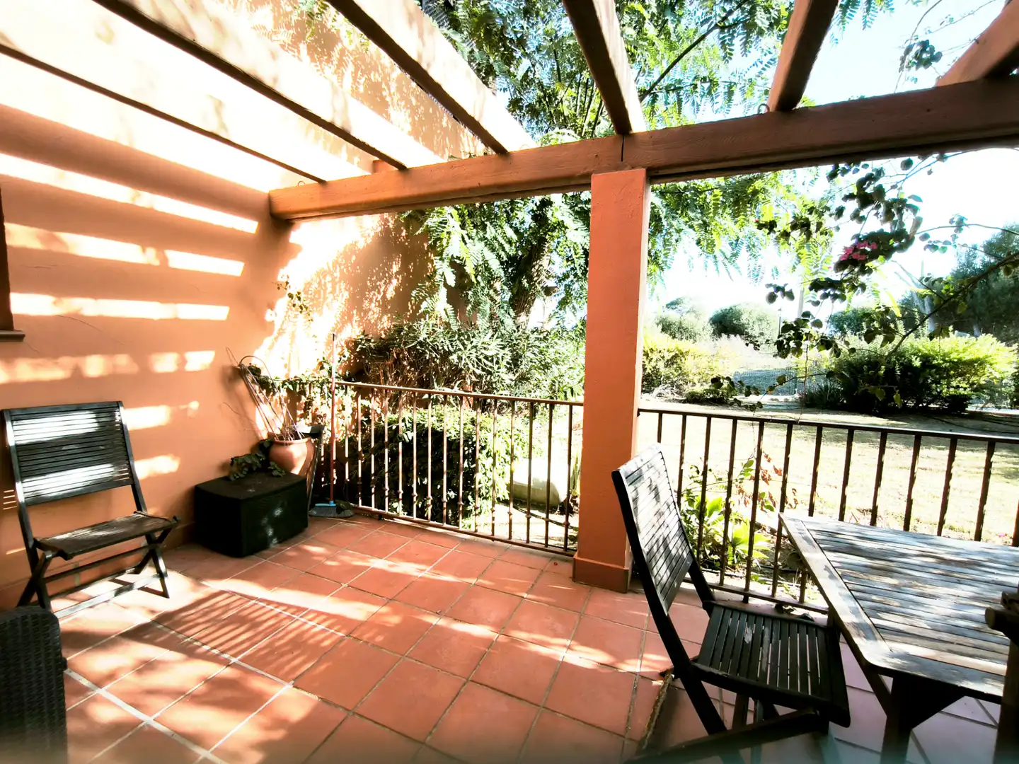 Terraza de Apartamento en venta en La Alcaidesa con Terraza y Piscina comunitaria