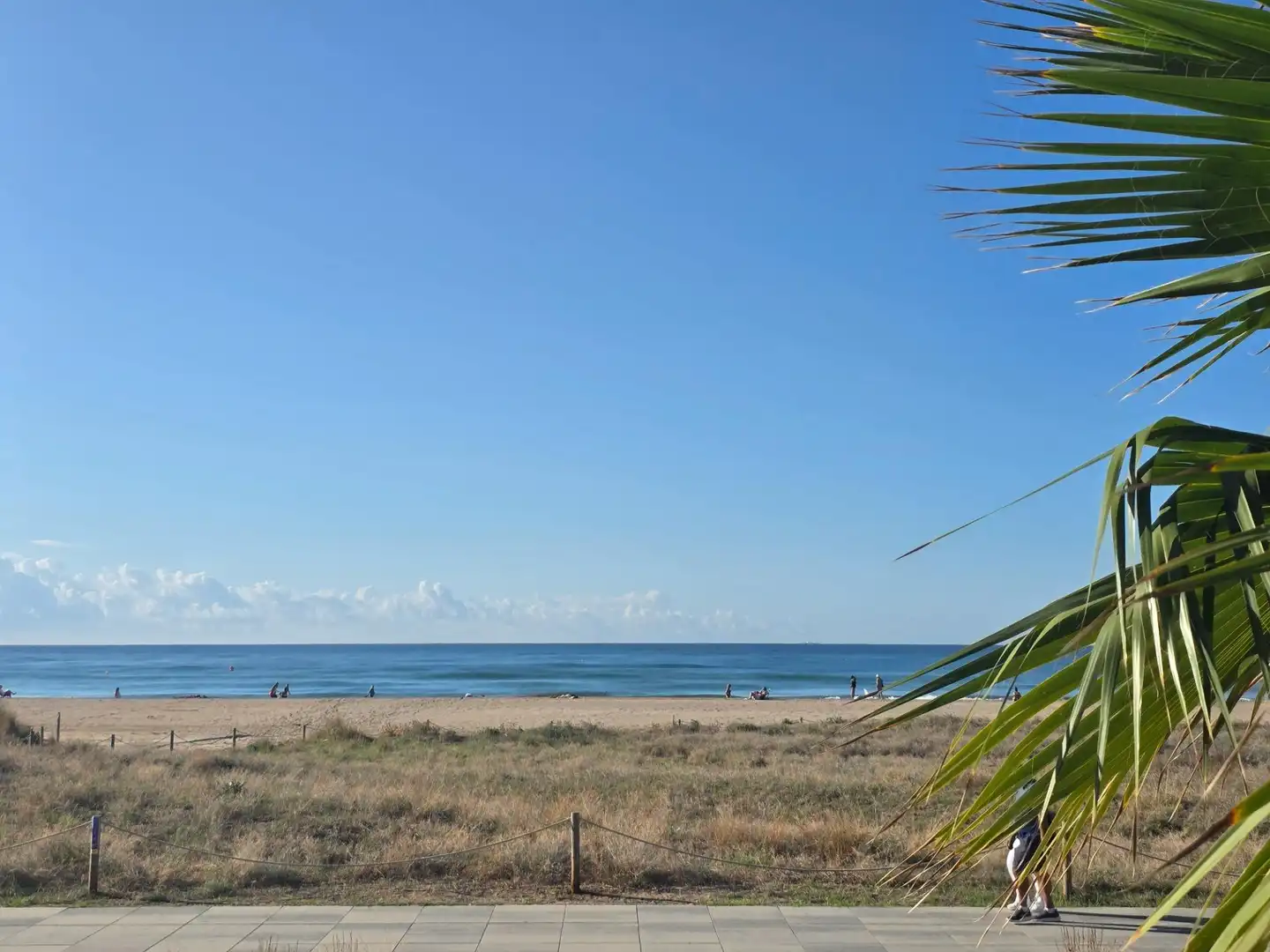 Exterior view of Flat for sale in Castelldefels  with Heating, Parquet flooring and Terrace
