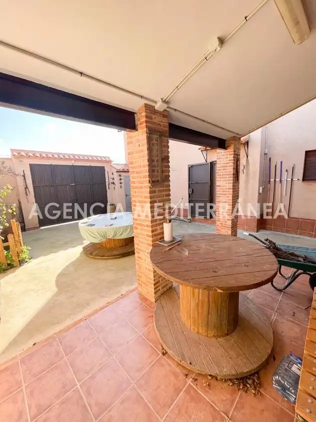 Terrassa de Finca rústica en venda en Almansa amb Calefacció, Jardí privat i Terrassa